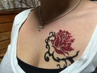 Body jewelry art 27 ・ Rose 