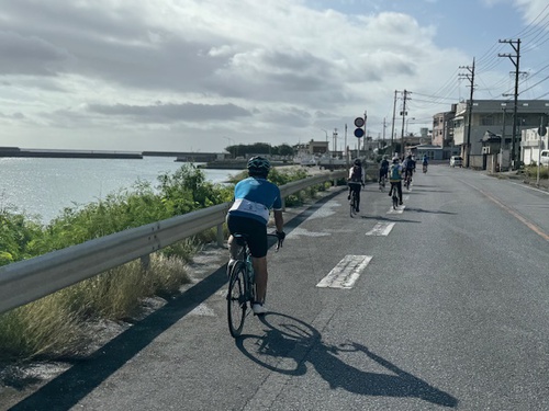 お早うサイクリング無事終了！