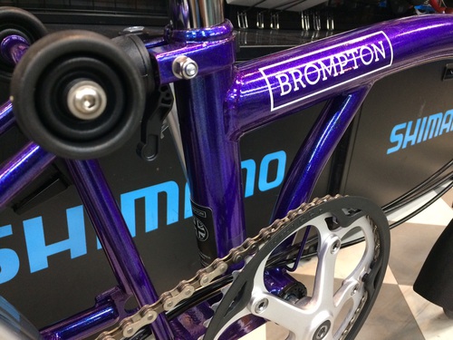 Brompton ｓ6l パープルメタリック 沖縄輪業株式会社 入荷商品