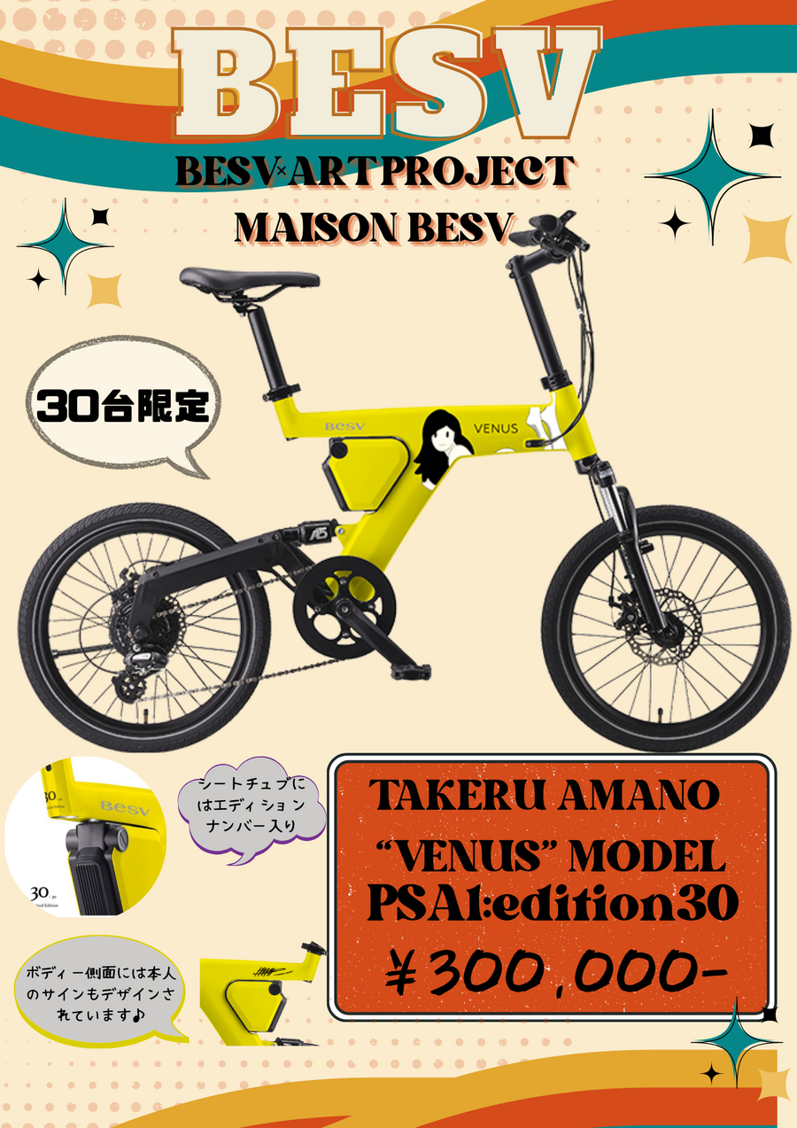 BESV限定モデル入荷！