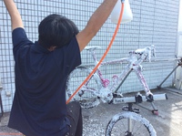 洗っちゃいなよ！洗車祭りだ！