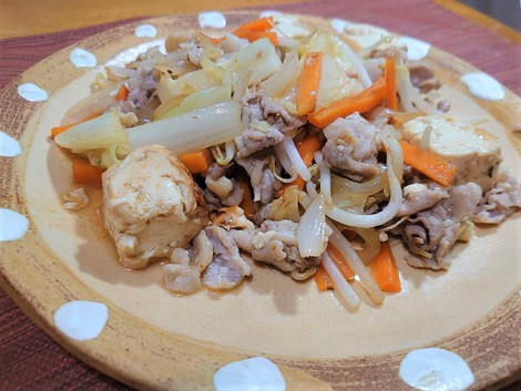 島ノートｏｋｉｎａｗａ２ 肉野菜炒め