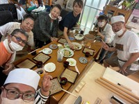 そば打ち段位認定会　三段位合格目標練習会‼
