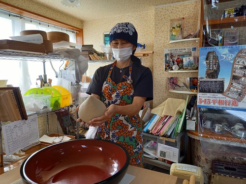 こてちゃんさいたまそば打ち倶楽部北本に、道場破り？