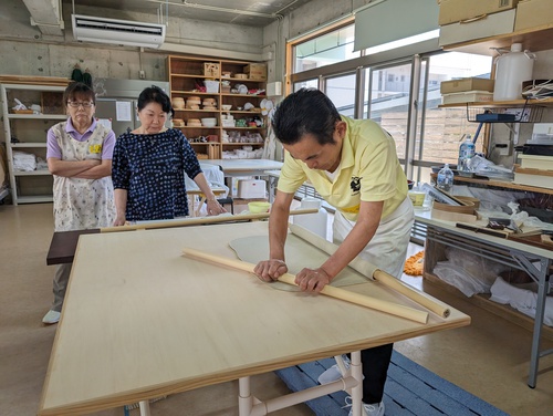 4月のそば打ち会(^^♪富山県　やつおそば大楽