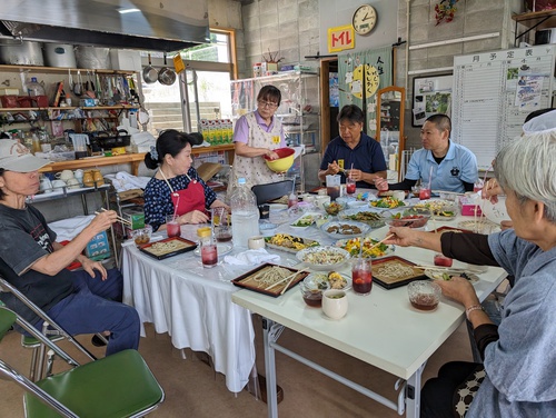 4月のそば打ち会(^^♪富山県　やつおそば大楽