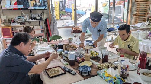 5月のそば打ち練習会