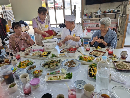 4月のそば打ち会(^^♪富山県　やつおそば大楽