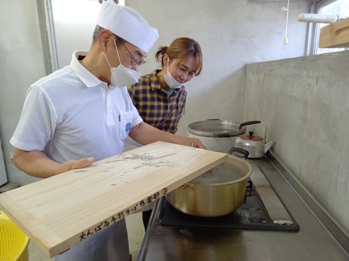 植田塾　そば打ち仲間との交流会(^^♪