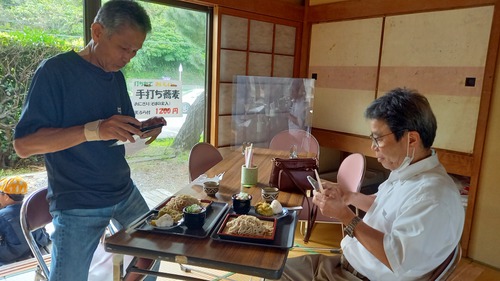 いぎみてぃぐま展に手打ちそばで参加