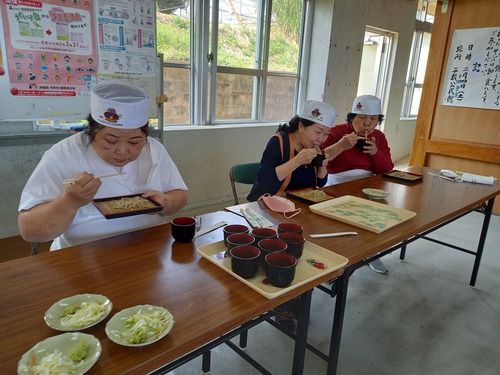 植田塾　そば打ち仲間との交流会(^^♪