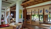 いぎみてぃぐま展に手打ちそばで参加