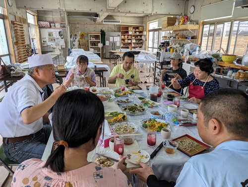 4月のそば打ち会(^^♪富山県　やつおそば大楽