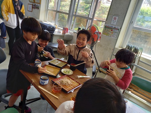 植田塾　そば打ち仲間との交流会(^^♪