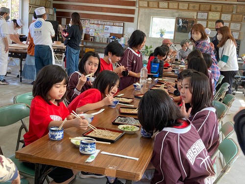 植田塾　そば打ち仲間との交流会(^^♪