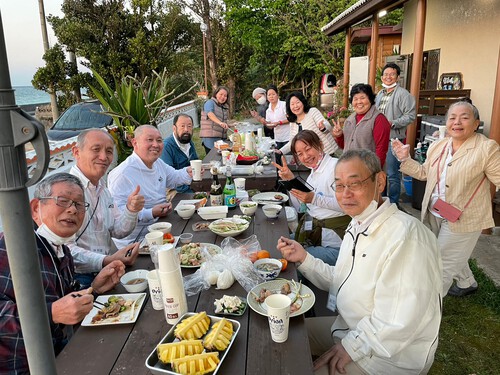 植田塾　そば打ち仲間との交流会(^^♪