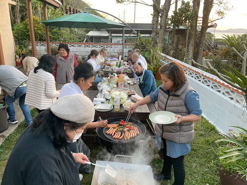 植田塾　そば打ち仲間との交流会(^^♪