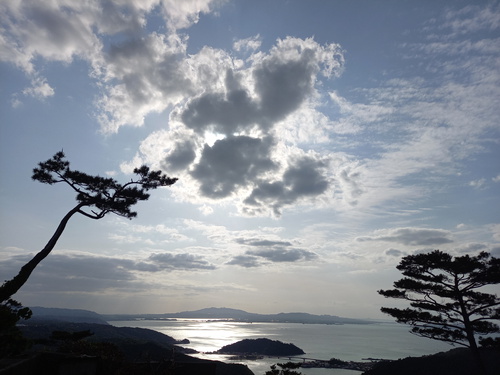 塩屋湾　ロケ地にも使われた六田原から見る風景\(￣︶￣*\))