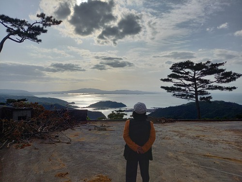 塩屋湾　ロケ地にも使われた六田原から見る風景\(￣︶￣*\))