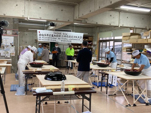 第4回　全麺協　そば道初段位・二段位そば打ち段位認定・沖縄大会
