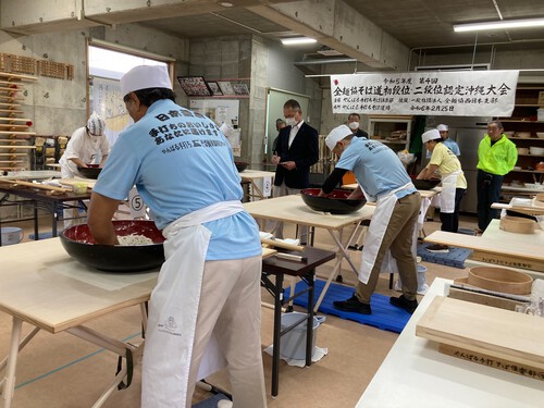 第4回　全麺協　そば道初段位・二段位そば打ち段位認定・沖縄大会