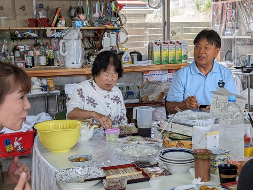 しらこばと蕎麦打ち会から(埼玉県）やって来ましたー
