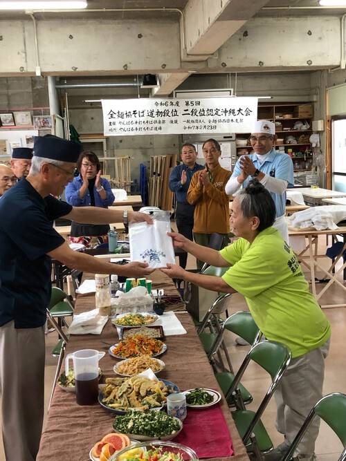 分いしかり札幌星置そば道場・いしかり手打ちそば同好会と交流会