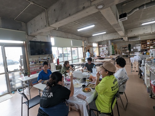 しらこばと蕎麦打ち会から(埼玉県）やって来ましたー