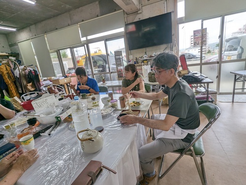しらこばと蕎麦打ち会から(埼玉県）やって来ましたー