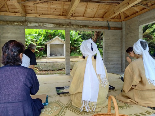消えつつある塩屋のウンガミ　ウイミー(五穀豊穣）