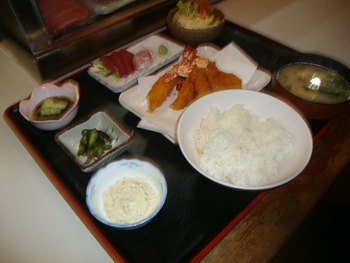 今日の晩飯