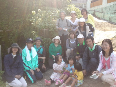 田芋畑と湧き水めぐり