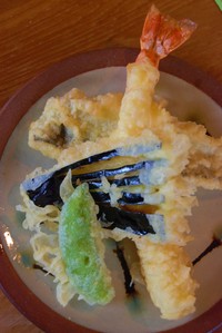 蕎麦打ちと本格天ぷら