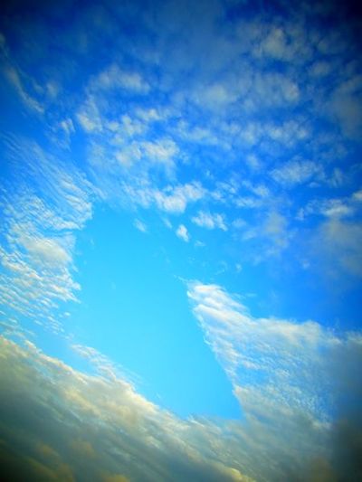 ＋今日の空＋