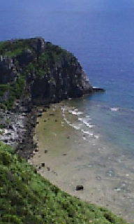 渡名喜島のグルク岬 2007/09/01 14:13:27