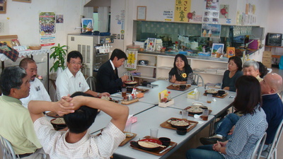 大宜味蕎麦の試食会