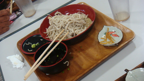 大宜味蕎麦の試食会