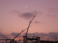 飛行機雲 2012/11/14 17:48:00