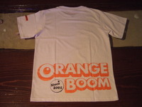 ORANGE  BOOM  T シャツ　完成！！