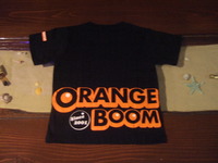 ORANGE  BOOM  T シャツ　完成！！