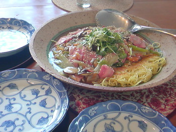 冬休みのお昼ごはん。