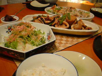 定番☆イカと里芋の煮物