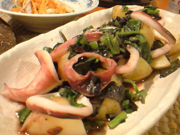 お土産♪カラフルトマトのお夕飯。