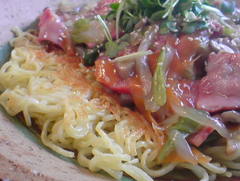 冬休みのお昼ごはん。