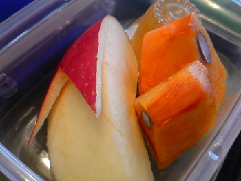 たんかん狩りのお弁当。