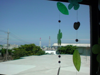 明日は晴れるかなぁ～？