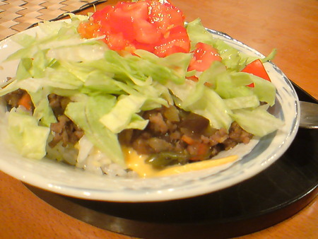 我が家のタコライス