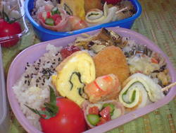 昨日は遠足のお弁当♡作り