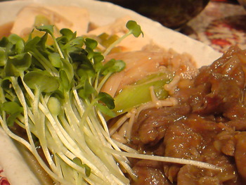 肉豆腐。