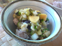 さっぱりごはんの朝食